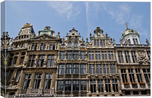 grand place Canvas Print by Jo Beerens