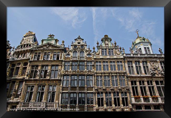 grand place Framed Print by Jo Beerens