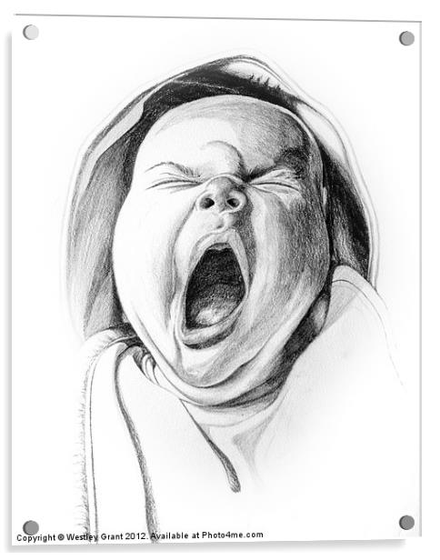 New Yawn Acrylic by Westley Grant
