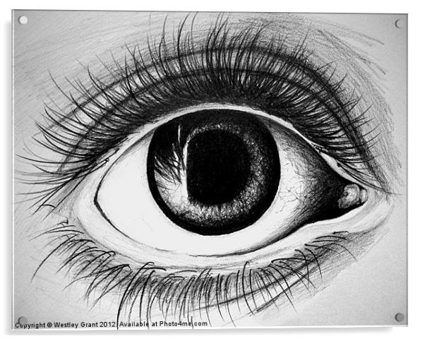 All Seeing Eye Acrylic by Westley Grant