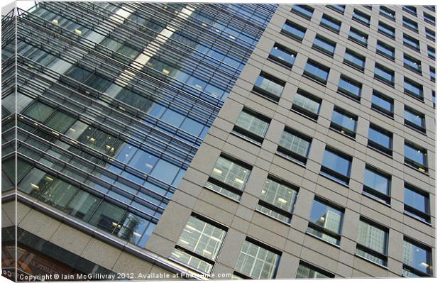 Office Building Canvas Print by Iain McGillivray