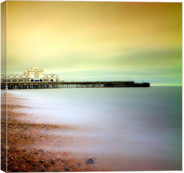 Southsea Pier Canvas Print by Chris Manfield