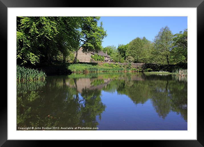 The Lower Pond Lumsdale Framed Mounted Print by John Dunbar