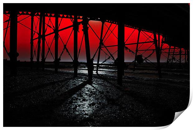 Red Sky Print by Matt Knight