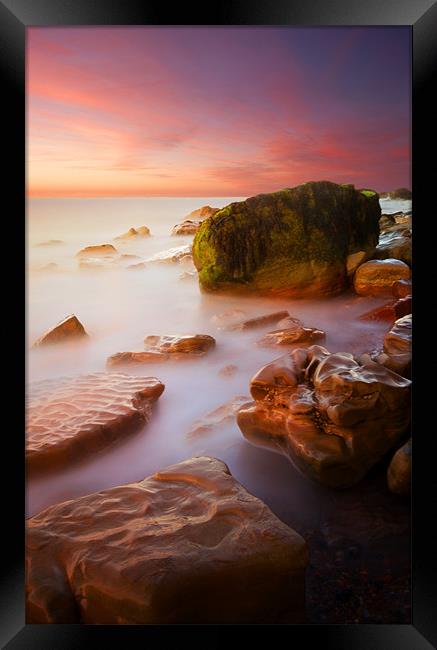 The Afterglow Framed Print by mark leader