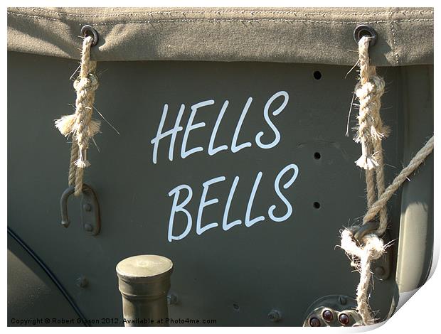 Hells Bells Print by Robert Gipson