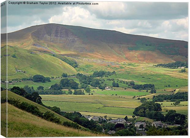 Majestic View of Rolling Hills Canvas Print by Graham Taylor