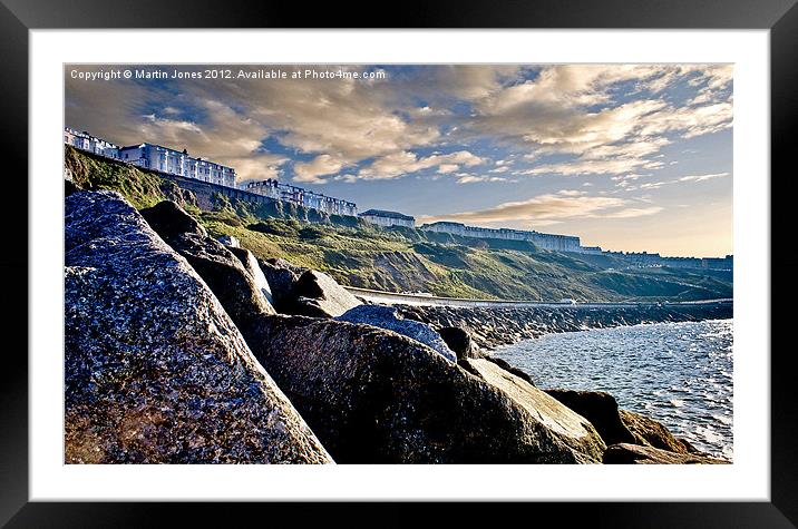 Marine Drive Scarborough Framed Mounted Print by K7 Photography