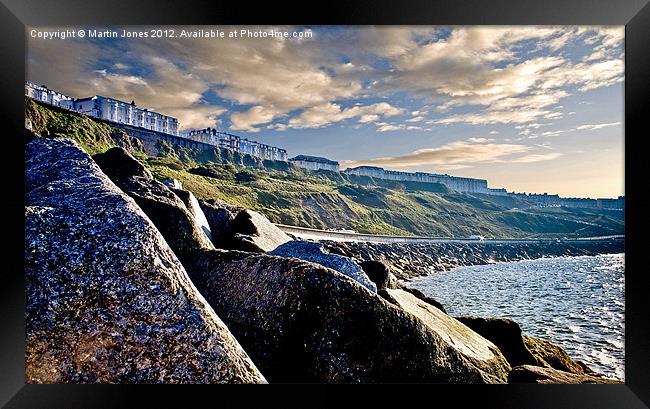 Marine Drive Scarborough Framed Print by K7 Photography