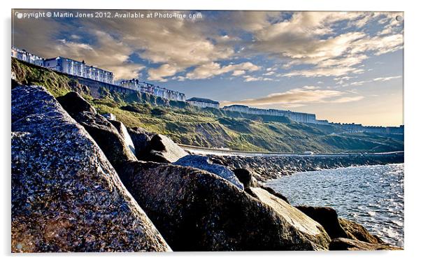 Marine Drive Scarborough Acrylic by K7 Photography