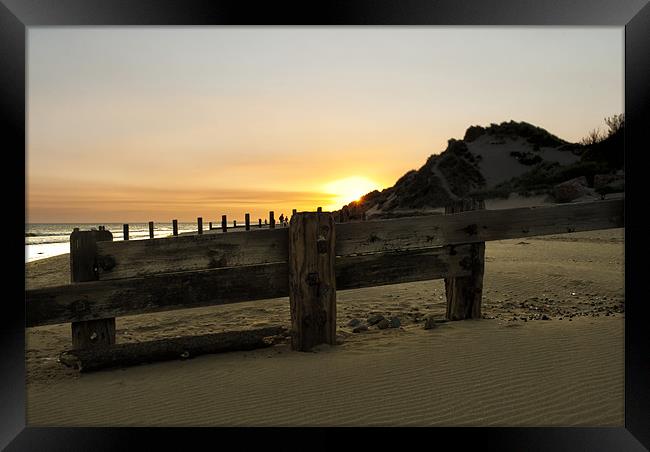 Crow Point Framed Print by Dave Wilkinson North Devon Ph