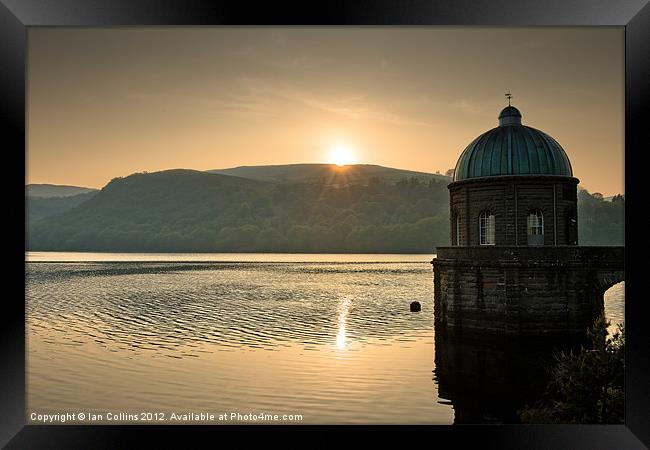 Sunset at the Foel Framed Print by Ian Collins