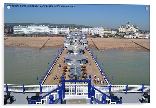 Eastbourne pier. Acrylic by camera man