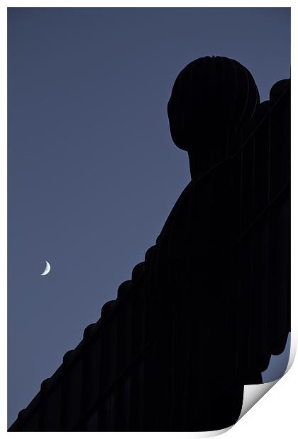 Angel Moon Print by Northeast Images