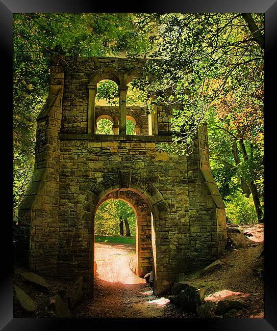 The Arch Framed Print by Irene Burdell