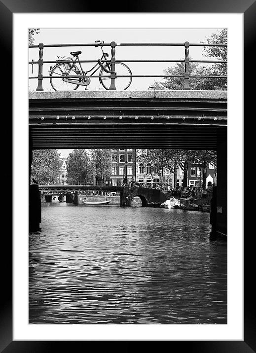 Under The Bridge Framed Mounted Print by Kieran Brimson