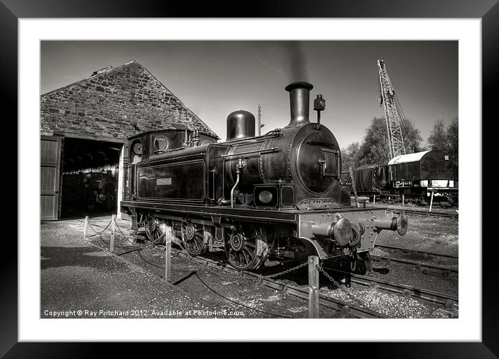 Twizell at Tanfield Railway Framed Mounted Print by Ray Pritchard