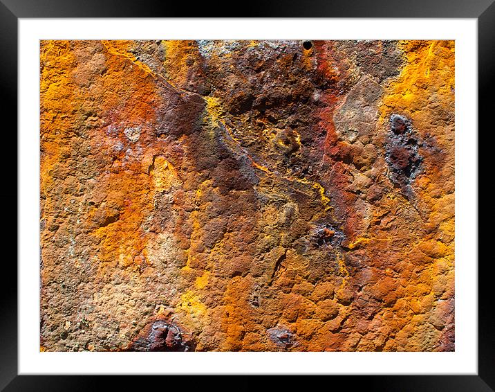Rust Framed Mounted Print by Gary Eason