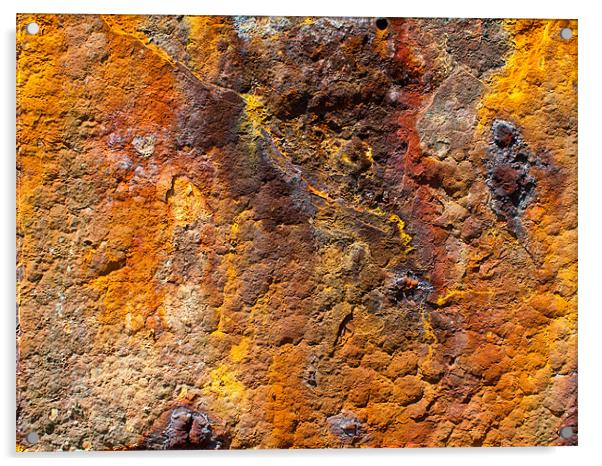 Rust Acrylic by Gary Eason