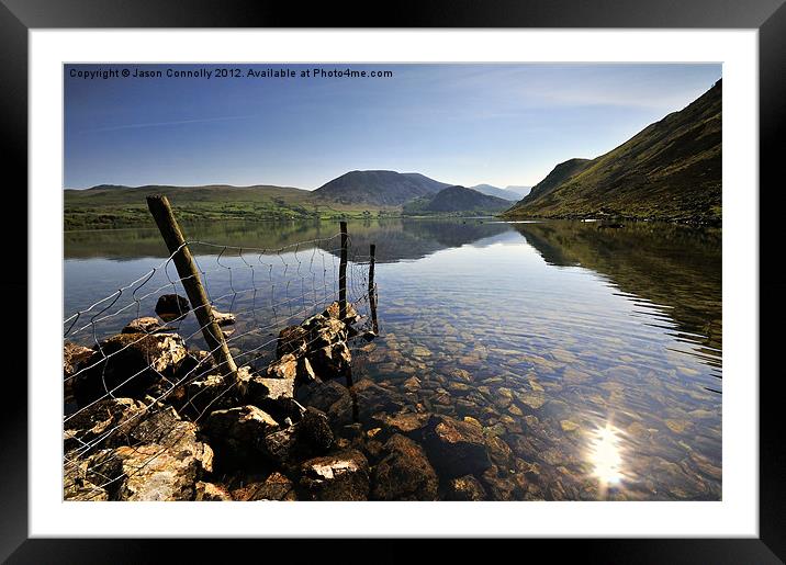 Ennerdale Framed Mounted Print by Jason Connolly