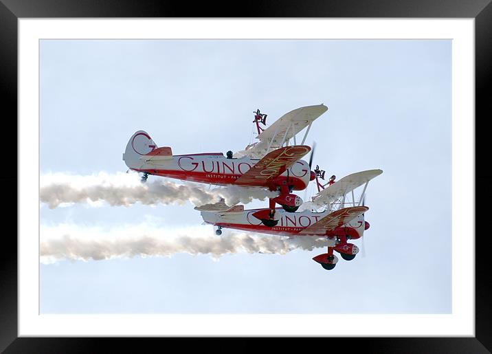 Wing Walkers Framed Mounted Print by Frank Goodall