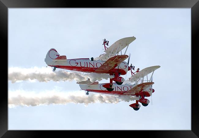 Wing Walkers Framed Print by Frank Goodall