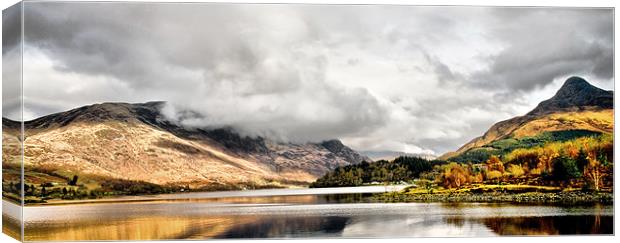 Loch Leven and the Pap of Glencoe Canvas Print by Jacqi Elmslie