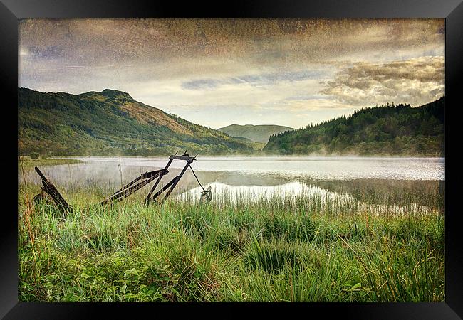 Loch Lubnaig Framed Print by Sam Smith