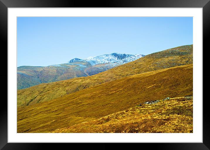 aonach mor Framed Mounted Print by philip hendry