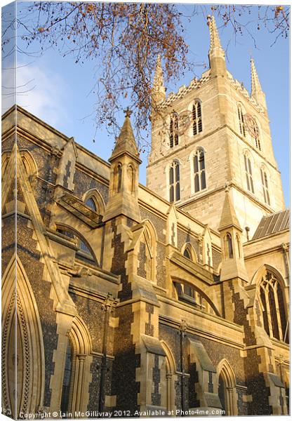 Southwark Cathedral Canvas Print by Iain McGillivray