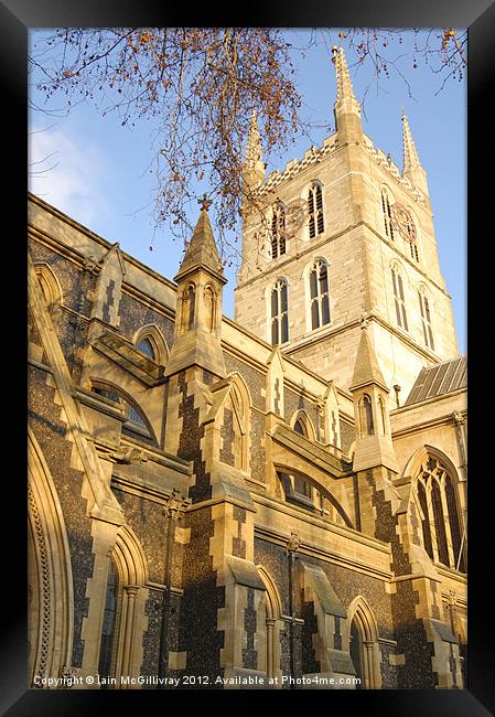 Southwark Cathedral Framed Print by Iain McGillivray