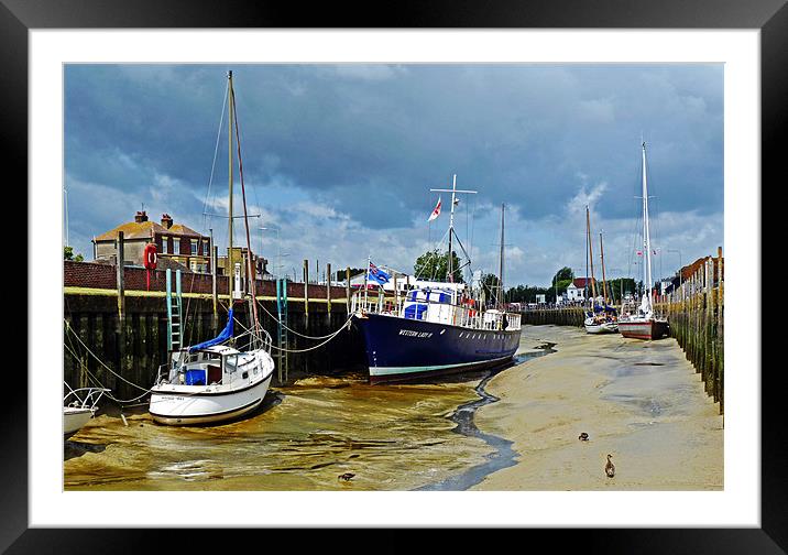 Low Tide at Rye Framed Mounted Print by Tony Murtagh