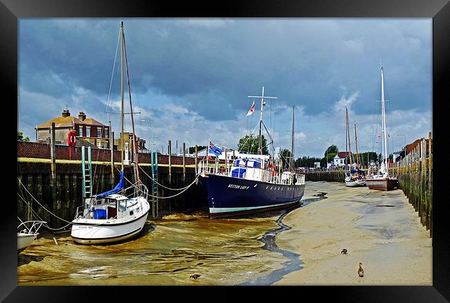 Low Tide at Rye Framed Print by Tony Murtagh