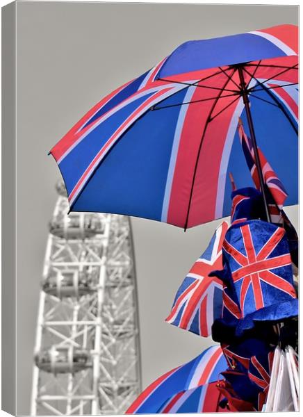 Jubilee Year in London. Canvas Print by Becky Dix