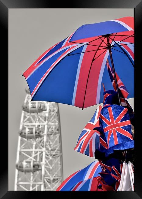Jubilee Year in London. Framed Print by Becky Dix