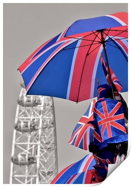 Jubilee Year in London. Print by Becky Dix