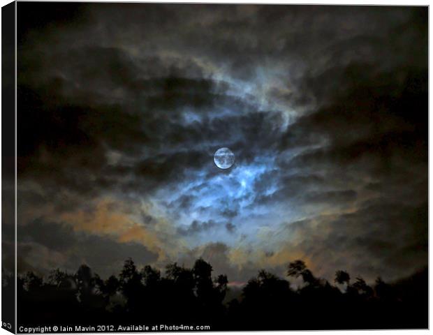 Dark Dreams of the Night Canvas Print by Iain Mavin