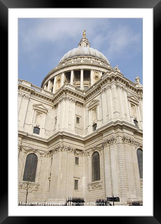 Saint Paul's Cathedral Framed Mounted Print by Iain McGillivray