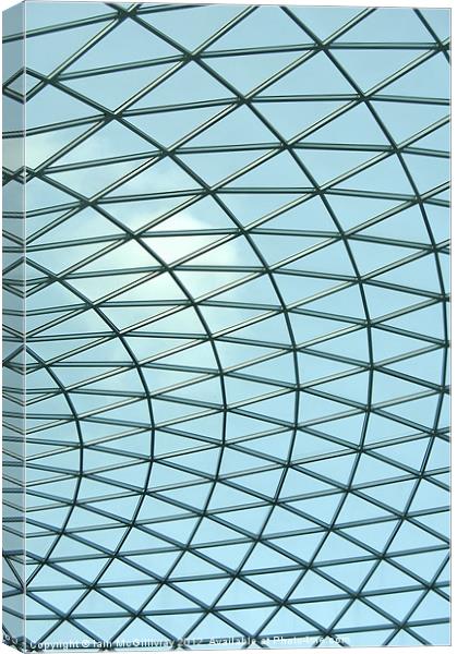 British Museum Roof Canvas Print by Iain McGillivray