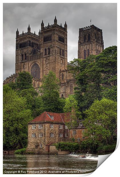 Durham Cathedral Print by Ray Pritchard