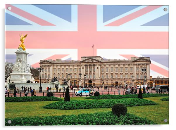 Rule Britannia Acrylic by John Biggadike