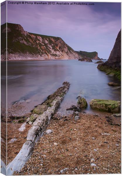 From the beach Canvas Print by Phil Wareham
