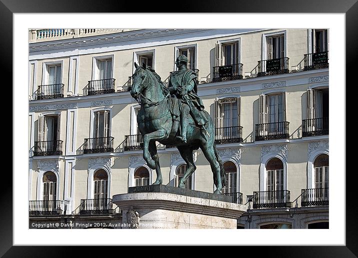 Puerta del Sol I Framed Mounted Print by David Pringle