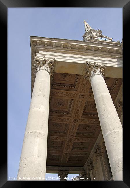 Saint Martin in The Fields Framed Print by Iain McGillivray