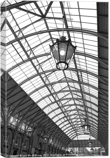 Covent Garden Roof Canvas Print by Iain McGillivray