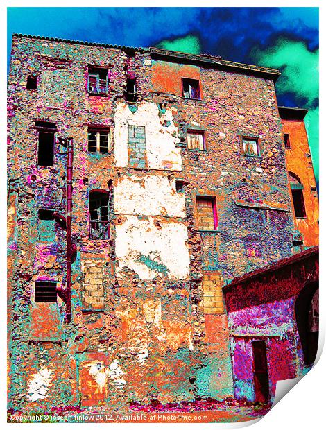 urban abstract Print by joseph finlow canvas and prints