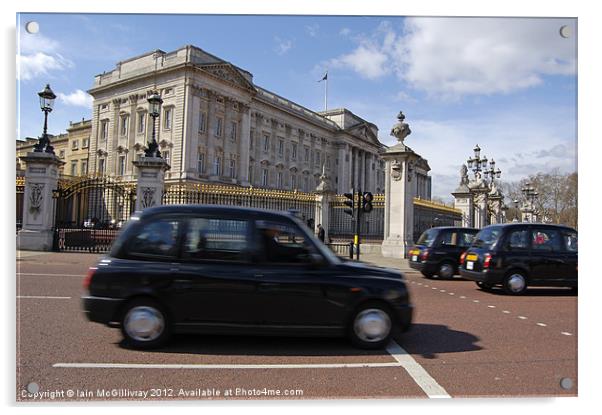 Buckingham Palace Acrylic by Iain McGillivray