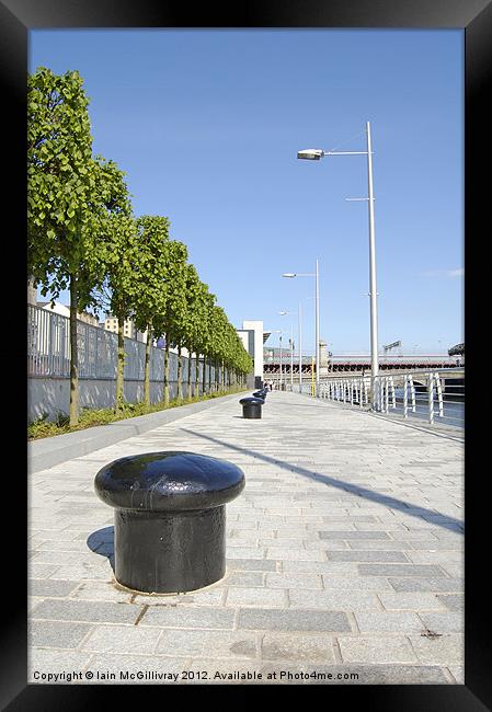 Glasgow Waterfront Framed Print by Iain McGillivray