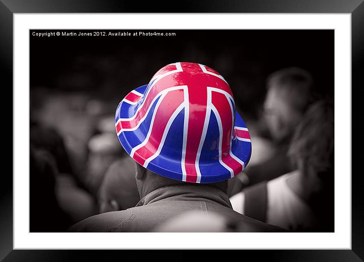 A Patriotic Boy Framed Mounted Print by K7 Photography