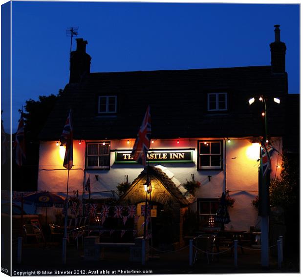The Castle Inn Canvas Print by Mike Streeter